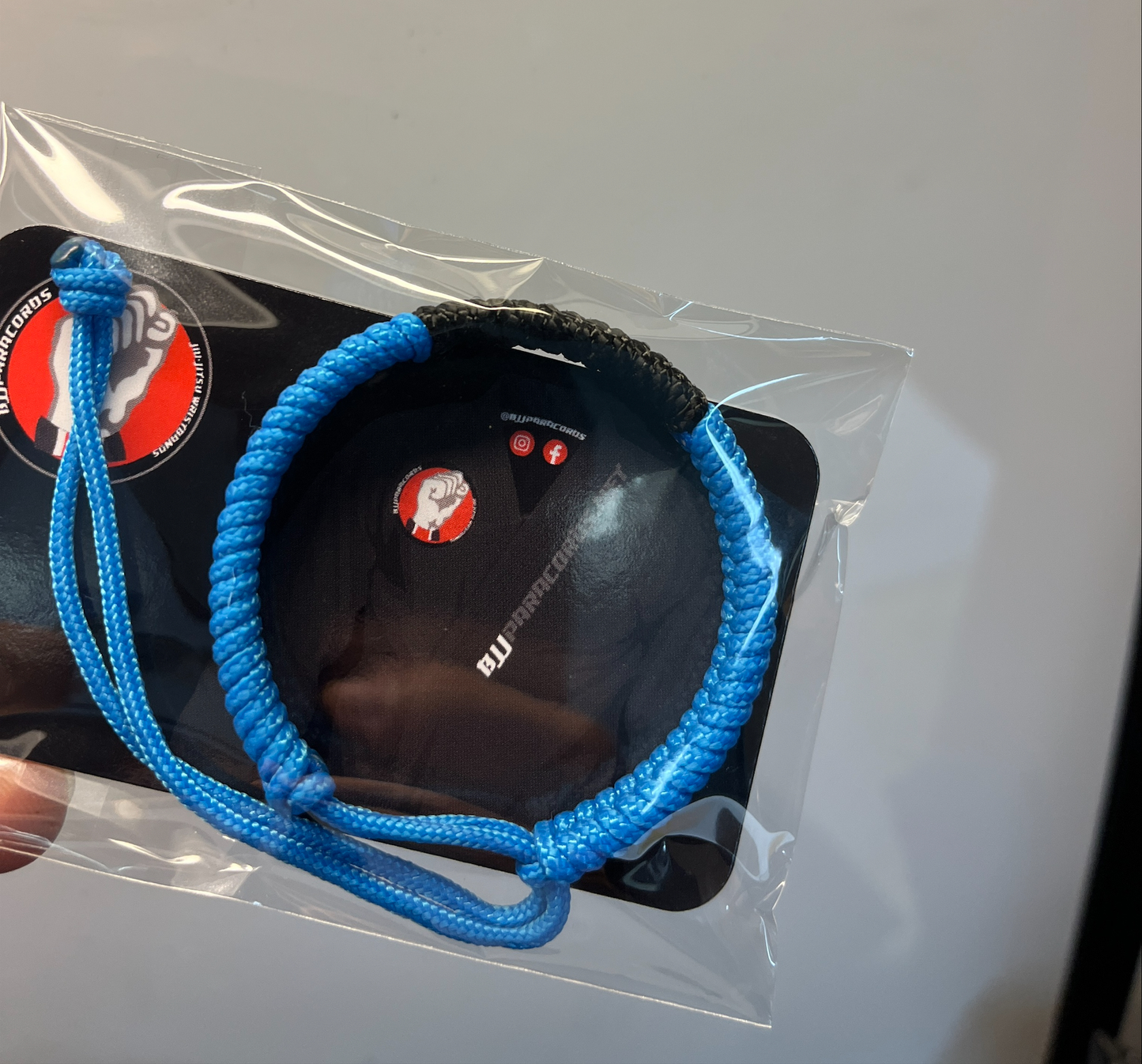 Adjustable Jiu Jitsu Ranked Paracord Bracelet