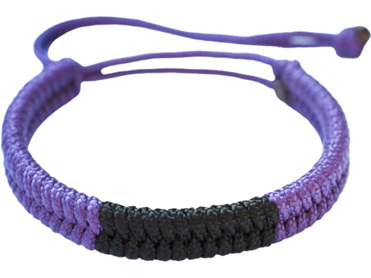 Adjustable Jiu Jitsu Ranked Paracord Bracelet